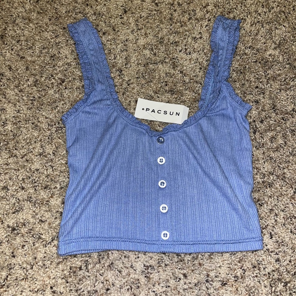 Blue PacSun tank top